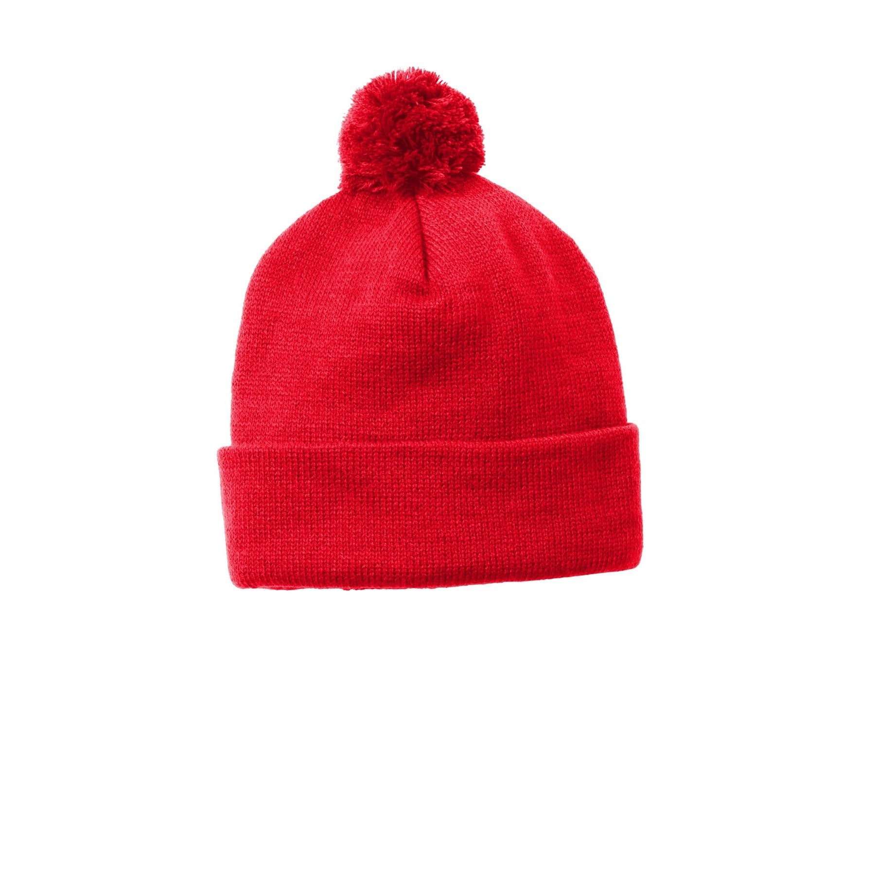 Sport-Tek-Sport-Tek ® Solid Pom Pom Beanie. STC37-MedTech-5